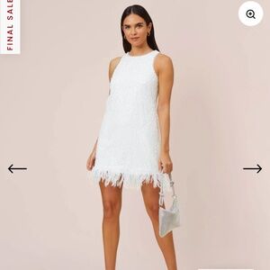 Aidan Mattox Halter Sequin Swing Dress size 6